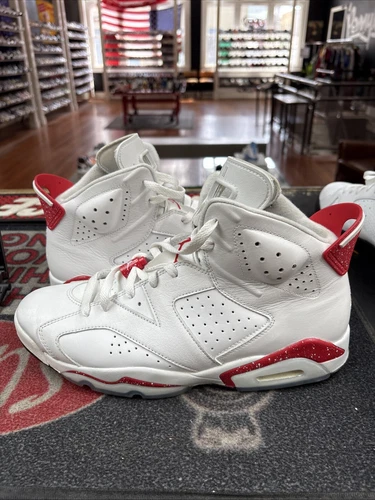Size 12 - Air Jordan 6 Red Oreo 2022 CT8529-162 Pre-Owned No Box