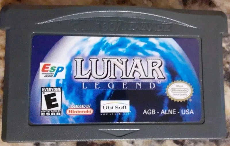 Lunar Legend Authentic Tested Nintendo Game Boy Advance 2002