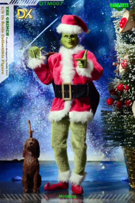 【廃盤未開封】ボビングヘッド　THE GRINCH New Dr. Seuss The Grinch Solar Bobble Head I move under