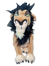 Disney The Lion King - Scar Plush Stuffed Animal Villian Doll 14" Stuffed Animal