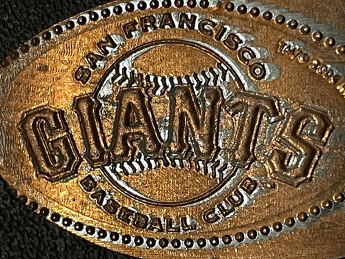 San Francisco Giants MLB Zc Elongated Penny #030206