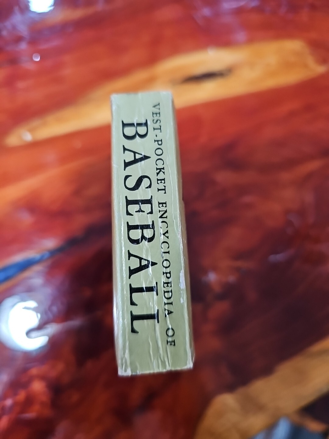 Vintage 1956 Edition Vest Pocket Encyclopedia Of Baseball In VG