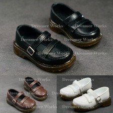 1/6 1/4 BJD Doll PU Leather Shoes Japanese Style Student Uniform Shoes 3 Colors
