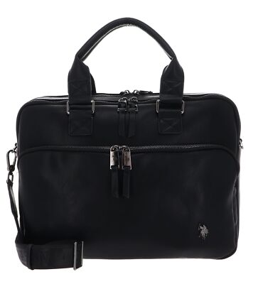 U.S. POLO ASSN. Free Spirit Business Bag Businesstasche Tasche Black schwarz Neu