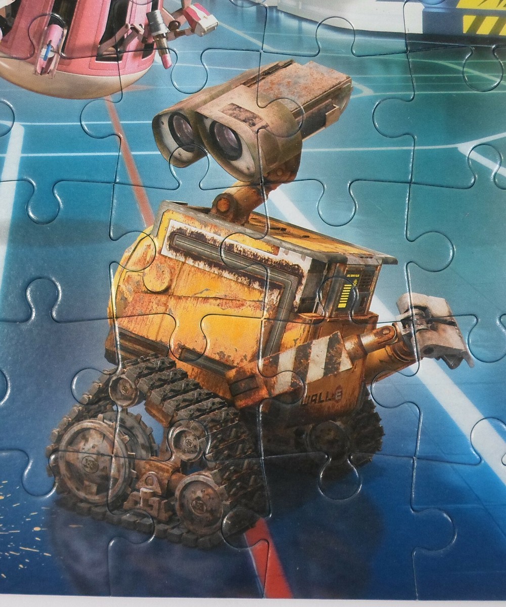 CLEMENTONI DISNEY PIXAR WALL E 48 Pcs PUZZLE LOOSE 100% COMPLETE D