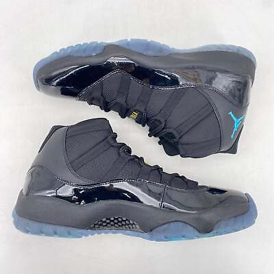 シューズ(男性用) JORDAN 11 GAMMA BLUE 2013 released RARE Nike Jordan 11 PS Gamma Blue 2013 Size 3Y US (Watch Video