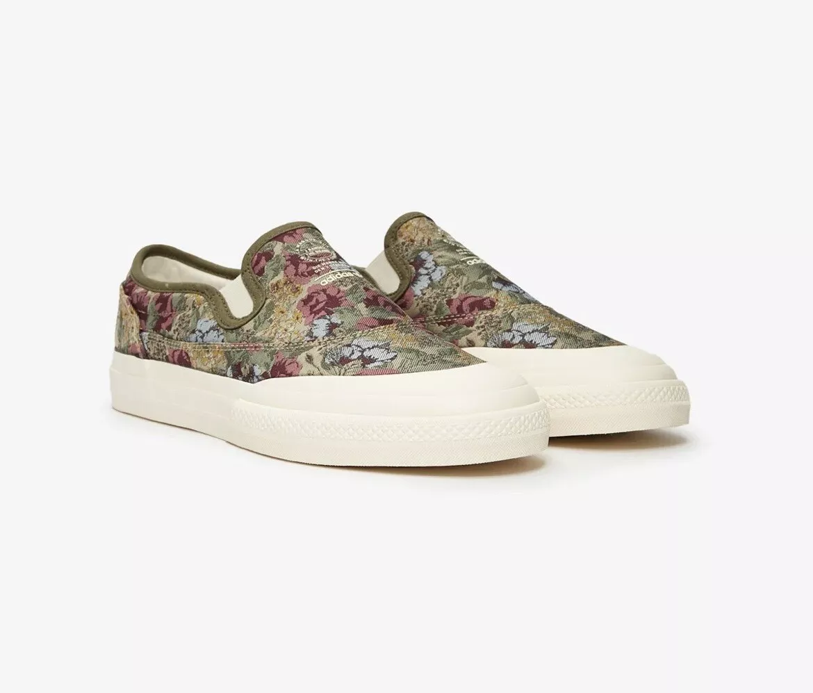 Slip on floral best sale adidas