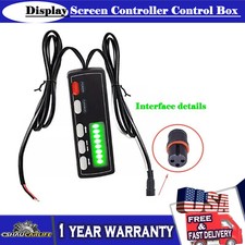 Display Screen Controller Control Box For Led Emergency Warning Strobe Light Bar