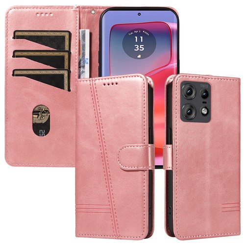 For Motorola Moto Edge G73 E32 20 Magnetic Card Pocket Wallet Rugged Phone Cover - Picture 12 of 84