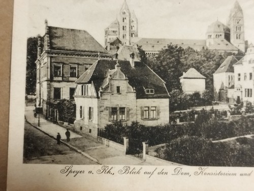 AK Speyer 1922 - Blick auf den Dom - Bild 2 von 6