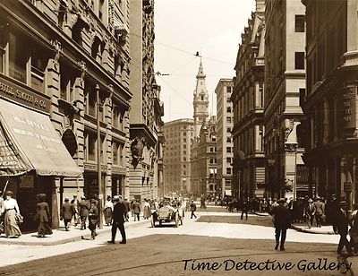 Milk Street, Boston, Massachusetts - 1900 - Historic Photo Print