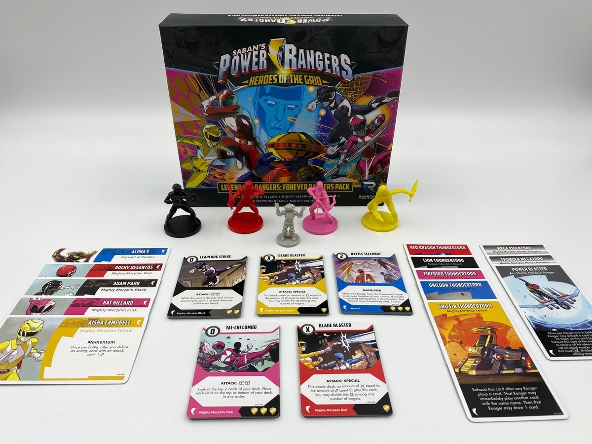 Power Rangers: Heroes of the Grid Legendary Rangers: Forever