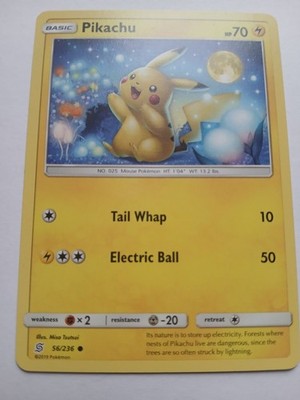 Pikachu (56) Common SM - Unified Minds 56/236 NM