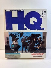 PC BIG BOX Command HQ (PC, 1990) 3.5" disc version, includes box & disc