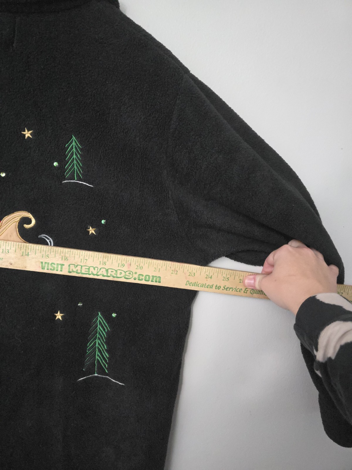 Vtg. The Quacker Factory Womens Snowman Christmas Reindeer Sweater Sz L Cardigan