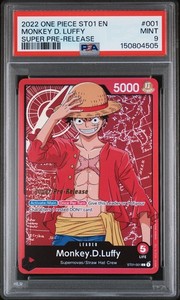 Super Pre Release Luffy Leader | eBay