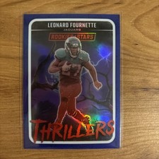 2025 Panini Rookies & Stars Thrillers Blue Leonard Fournette #23 Jaguars /50