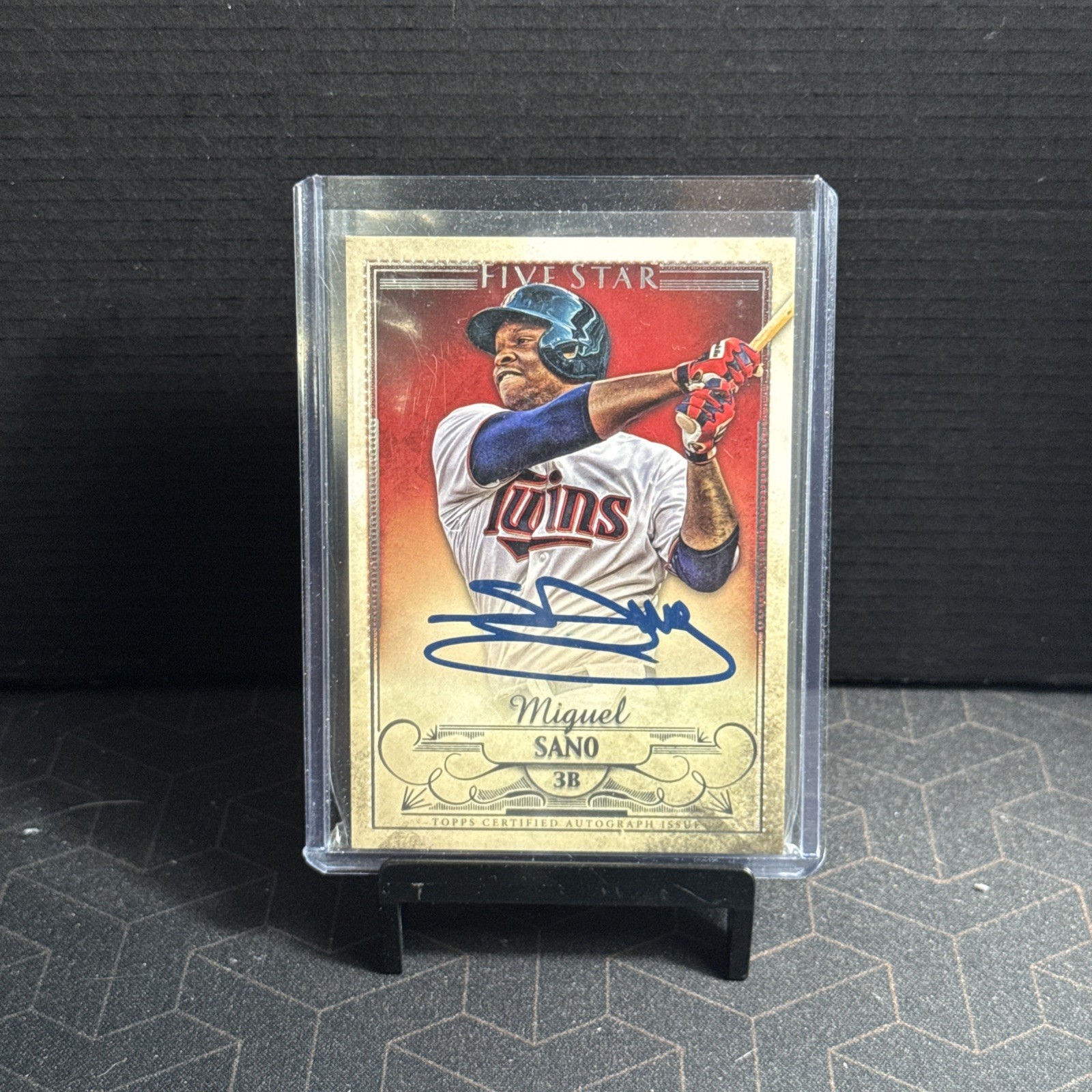 2016 Miguel Sano Topps Five Star Auto #FSA-MSA