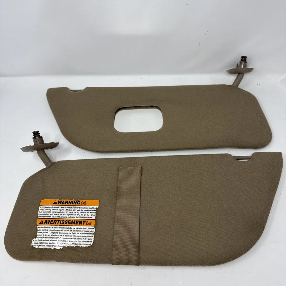 00-01 Ford F-250 - F-550 Parasol Medio Par de Pergamino con Paño Espejo Foto 2 de 4