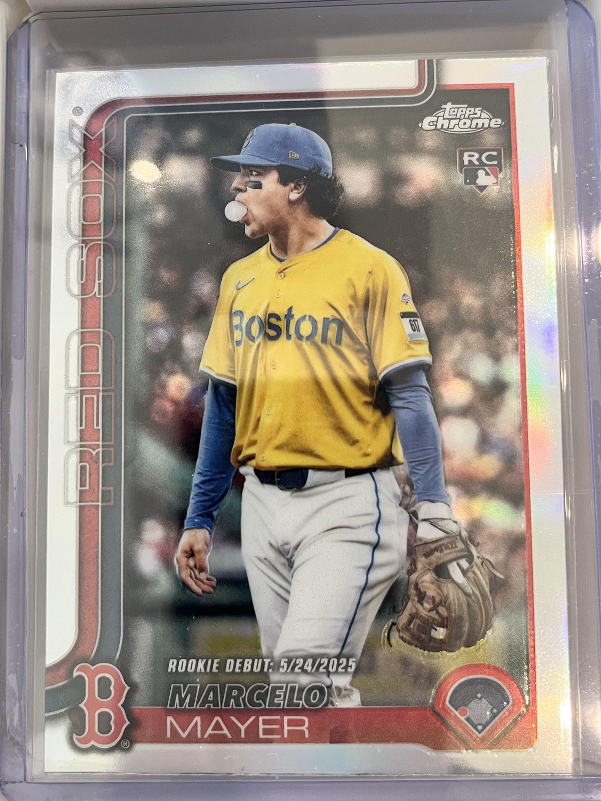 2025 Topps Chrome Update #USC117 Marcelo Mayer Refractors