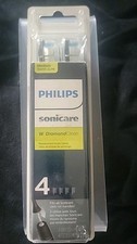 4-Pack Philips Sonicare Diamond Clean Medium Semi Brush Heads BLACK