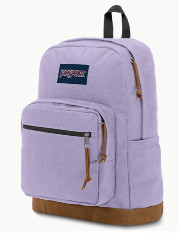 JanSport Right Pack Backpack Pastel Lilac JS0A4QVA5M9
