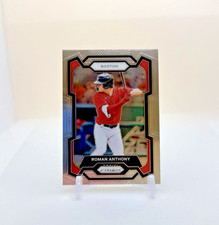 ROMAN ANTHONY TRUE ROOKIE BASE - 2024 Panini Prizm #49 Boston Red Sox