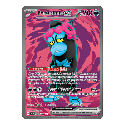Fortusimia EX 083/064   Pokemon Karte EV6.5 Nebelfabel EV06.5 FA FullArt