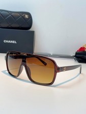 CHANEL Fashion All-Match Shield Sunglasses, Model: CH4370, Size: 56-19-138