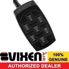 7-SWITCH AIR RIDE/SUSPENSION/4-CORNER ROCKER CONTROLLER F/VXF4CM14BPRO MANIFOLD