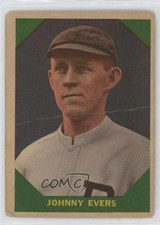 1960 Fleer Baseball Greats Johnny Evers #57 HOF rp9