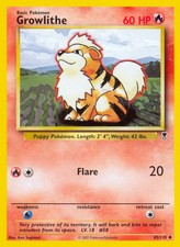 Growlithe (45/110) [Legendary Collection] Moderately Played Reverse Holofoil on eBay