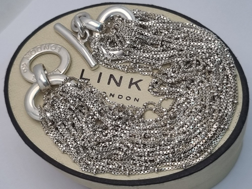 Links of London RAINDANCE bracelet sterling silver, superb rarer version - Picture 15 of 20
