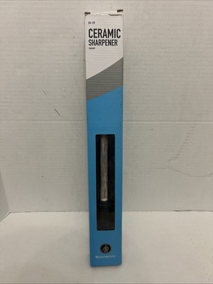 Messermeister Ceramic Rod Knife Sharpener 12-Inch High quality Soft-grip handle