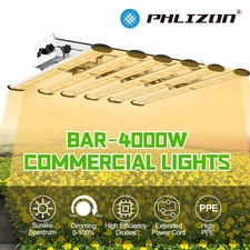 Phlizon 320W LED Grow Light Full Spectrum for Indoor Plant Grow Veg Flower UV/IR