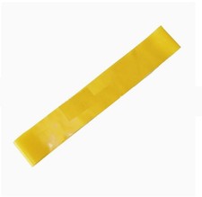 Yellow Resistance Band Set Loop Exercise Elastic Fitness Gym Workout Training
