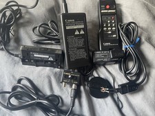 Lot Of Canon Camcorder Accessories E51, E51A, E50, E53, E08, E640 Power/Remote