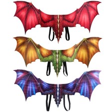 Halloween Dragon Wings Costume Fabric Cosplay Party Carnival Wings for Adults