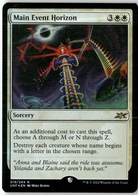 Main Event Horizon Foil 19 Unfinity NM