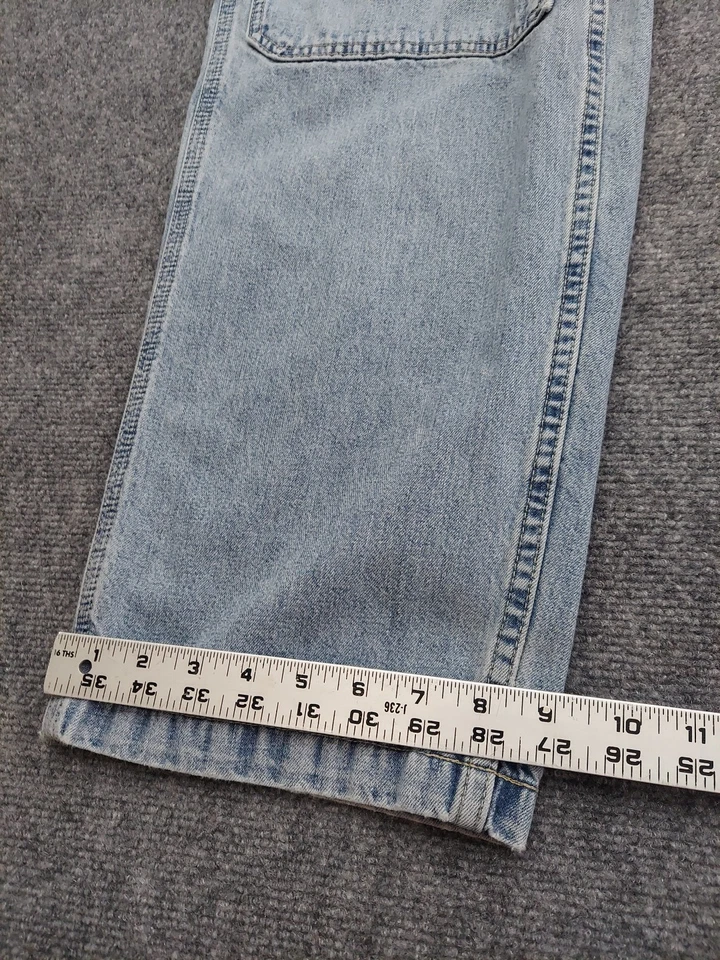 Винтажные мужские джинсы Arizona 28x32 синие с двойным коленом Skater Rave Y2K светлая бирка 30x34 - Изображение 4 из 4