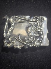 handmade buckle sterling