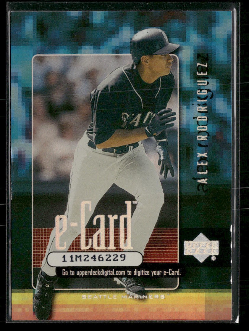 2001 Upper Deck #E2 Alex Rodriguez e-Cards