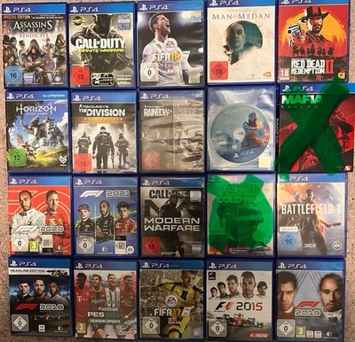 Sony PlayStation PS4 - 18 Spiele Set