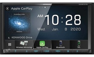 NEW Kenwood DDX9707S 6.95" LCD Screen, 2-DIN, CD/DVD w/ CarPlay and Android Auto
