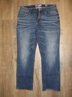 BKE Nolan  Straight Leg Med Blue Denim Mens Jeans 32 S Short   Length 29 EUC — photo 3