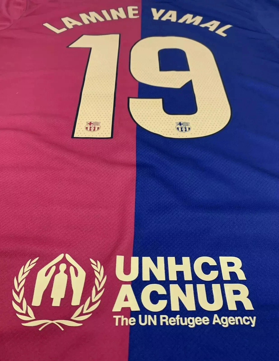 FC Barcelona Lamine Yamal 19番ユニフォーム 0acf3a4f8acb64a75adff5f587b0f7