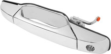 Chrome Exterior Door Handle Front Left Driver for Chevy GMC Cadillac 2007 2013