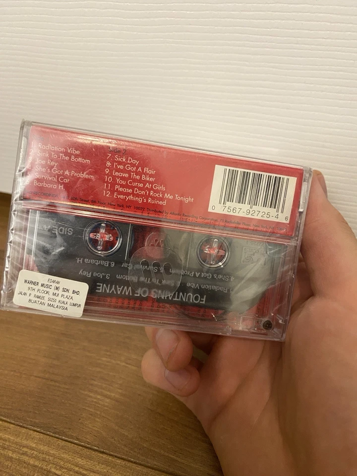 Fountains Of Wayne Self Titled Debut Cassette Tape Malaysia Copy RARE SEALED - Image 3 of 3