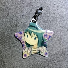 Magical Girl Madoka Keychain Magica Homura Metal Charm Star Shape