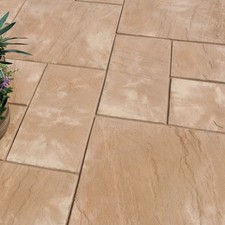 BRADSTONE OLD RIVEN ECO PAVING IN AUTUMN COTSWOLD - DELIVERY INCLUDED
